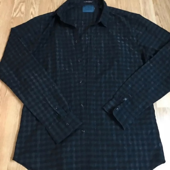 Scotch Soda Long sleeve Shirt Size XL  Dark green and black brand new - Picture 1 of 4